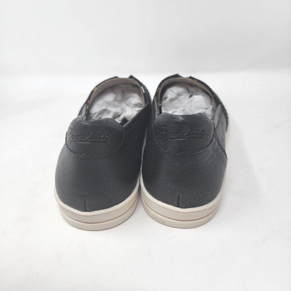 Zodiac Womens Vane Slip-Ons Shoes Black Leather Slip On Sneakers Size 6 New - Picture 4 of 8